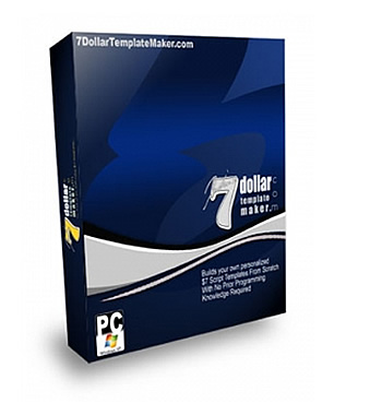 Product picture 7 Dollar Template Maker - With Resale Rights