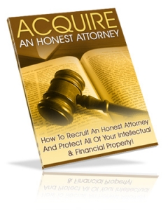 Product picture Acquire An Honest Attorney - With Master Resale Rights