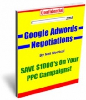 Product picture Google Adwords Negotiations With Resell Rights