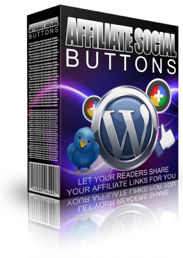 Product picture Affiliate Social Buttons - With Master Resale Rights