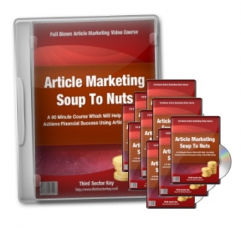 Product picture Article Marketing Soup To Nuts - With Master Resale Rights