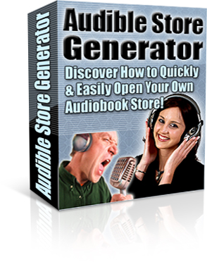 Product picture Audible Store Generator - With Private Label Rights