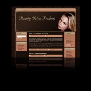 Product picture Beauty Salon WP Theme - With Master Resale Rights