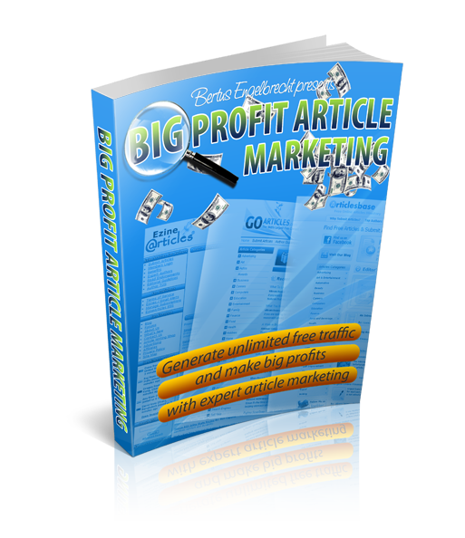 Product picture Big Profit Article Marketing - With Master Resale Rights