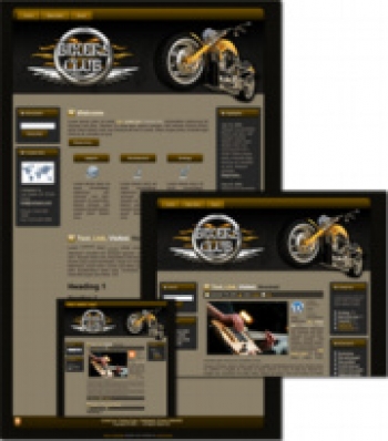 Product picture Bikers Club - WP Theme - With Master Resale Rights