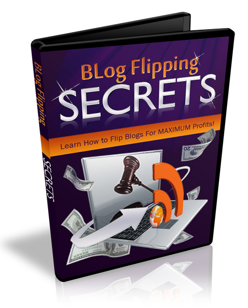 Product picture Blog Flipping Secrets - With Master Resale Rights