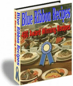 Product picture Blue Ribbon Recipes With Resell Rights
