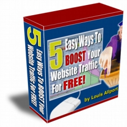 Product picture 5 Easy Ways To Boost Your Website Traffic For Free