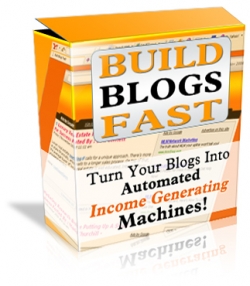 Product picture Build Blogs Fast - With Master Resale Rights