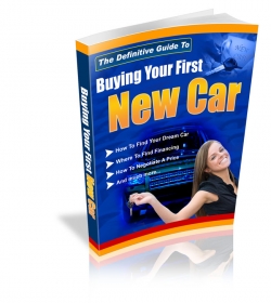 Product picture Buying Your First New Car - With Private Label Rights