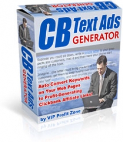 Product picture CB Text Ads Generator - With Resell Rights