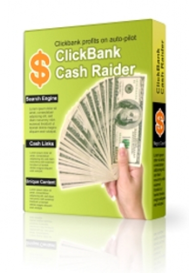 Product picture Clickbank Cash Raider - With Master Resale Rights