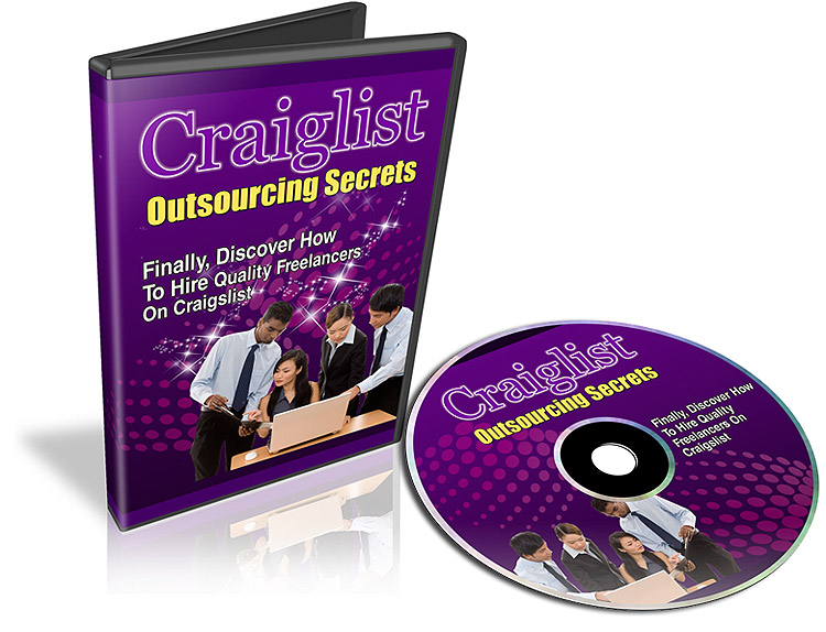 Product picture Craigslist Outsourcing Secrets - With Master Resale Rights