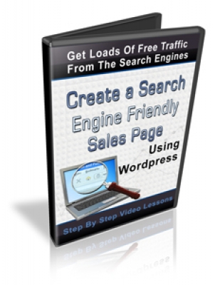 Product picture Create A Search Engine Friendly Sales Page Using Wordpress