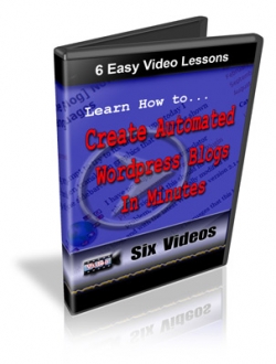 Product picture Learn How To Create Automated Wordpress Blogs - With Resell Rights