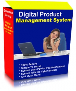 Product picture Digital Product Management System - With Master Resale Rights