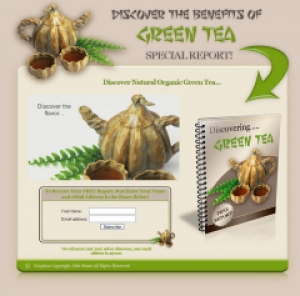 Product picture Discover The Benefits Of Green Tea Special Report! - With Resale Rights