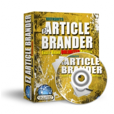 Product picture EZ Article Brander With Master Resale Rights