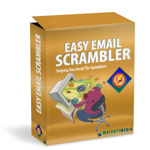 Product picture Easy Email Scrambler - With Master Resell Rights