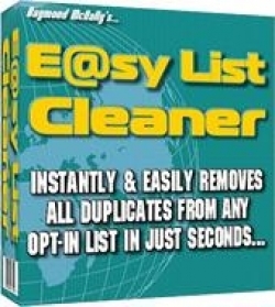 Product picture Easy List Cleaner - With Master Resell Rights