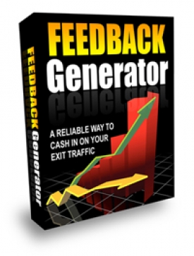 Product picture Feedback Generator - With Master Resale Rights