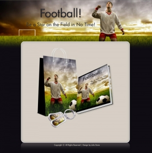 Product picture Football - Minisite & Content - With Resale Rights