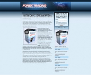 Product picture Forex Landing Page Template
