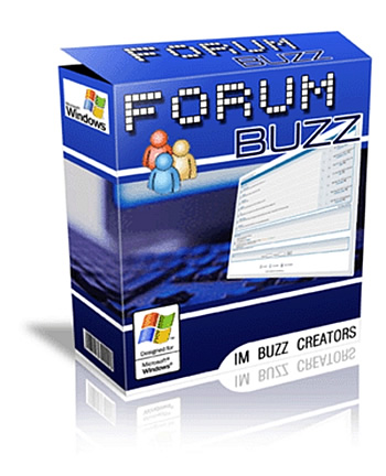 Product picture Forum Buzz - With Resale Rights & Giveaway Rights