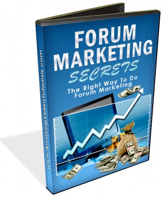 Product picture Forum Marketing Secrets - With Master Resale Rights