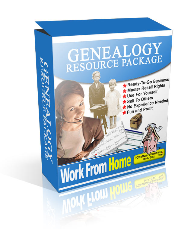 Product picture Genealogy Resource Package - With Master Resale Rights