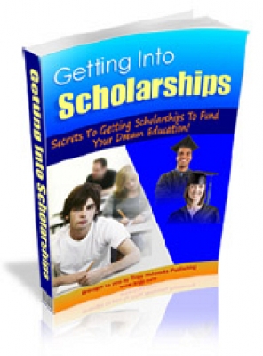 Product picture Getting Into Scholarships - With Master Resale Rights