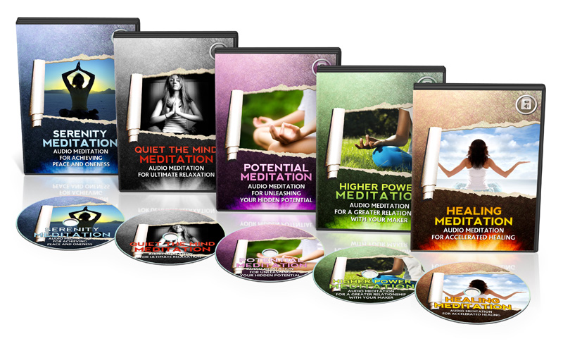 Product picture Guided Meditation Audio Series - With Master Resale Rights