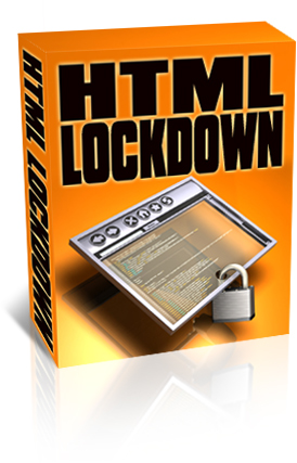 Product picture HTML Lockdown - With Private Label Rights