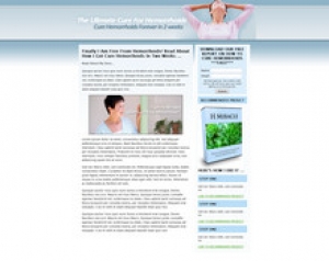 Product picture Haemorrhoids Landing Page Template