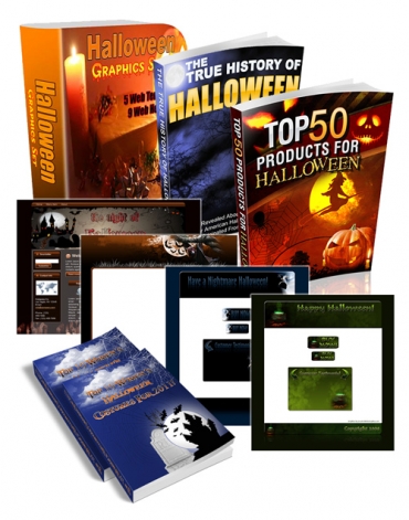 Product picture Halloween Super Pack - With Master Resell Rights