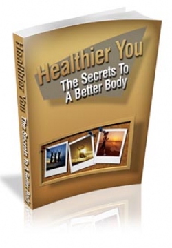 Product picture Healthier You - With Resell Rights