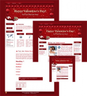 Product picture Hearts-N-Chocs - WP Theme - With Master Resale Rights