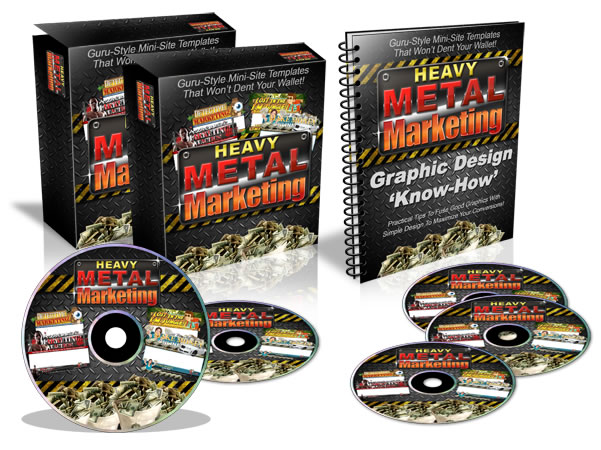 Product picture Heavy Metal Marketing - With Master Resale Rights