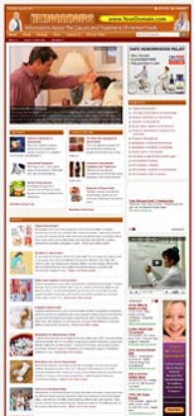 Product picture Hemorrhoids Website - With Private Label Rights