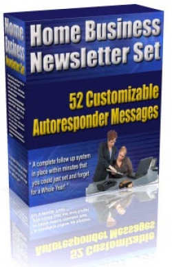 Product picture Home Business Newsletter Set - With Master Resale Rights