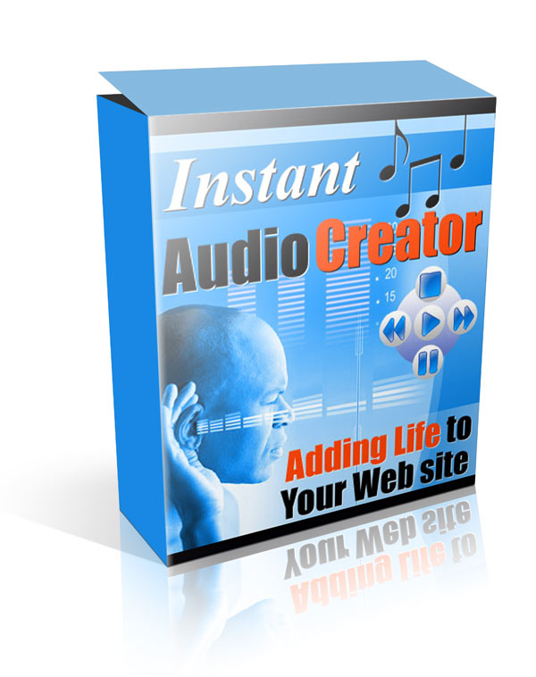 Product picture Instant Audio Creator - With Resell Rights