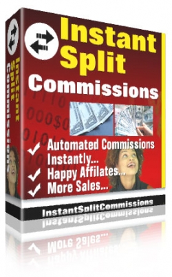 Product picture Instant Split Commissions - With Resell Rights