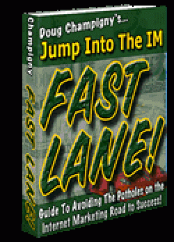 Product picture Jump Into The Internet Marketing Fast Lane! - With Resell Rights
