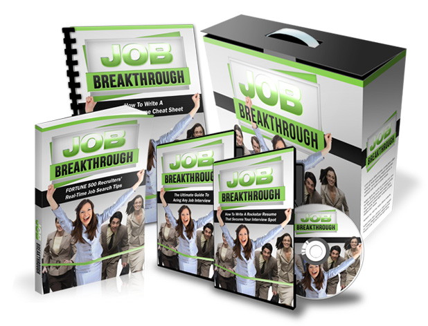 Product picture Job Breakthrough - With Master Resell Rights