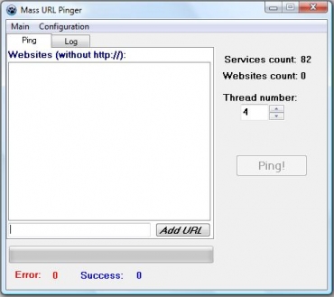 Product picture Mass URL Pinger - With Master Resale Rights