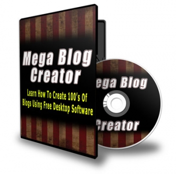 Product picture Mega Blog Creator