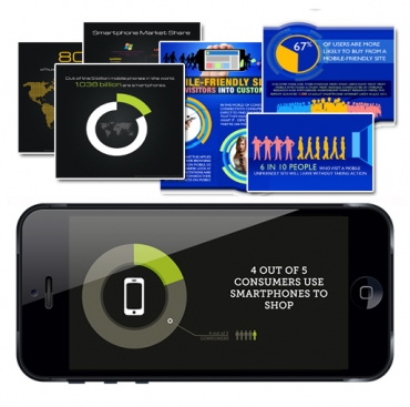 Product picture Mobile Infographic Jungle 2.0 - With Personal Use Rights