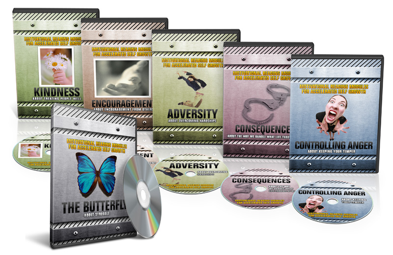 Product picture Motivational Reading Modules! - With Master Resale Rights