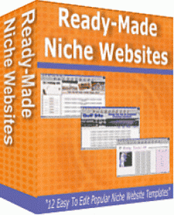 Product picture Ready-Made Niche Websites - With Master Resell Rights