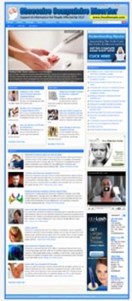 Product picture Obsessive Compulsive Disorder Website - With Private Label Rights